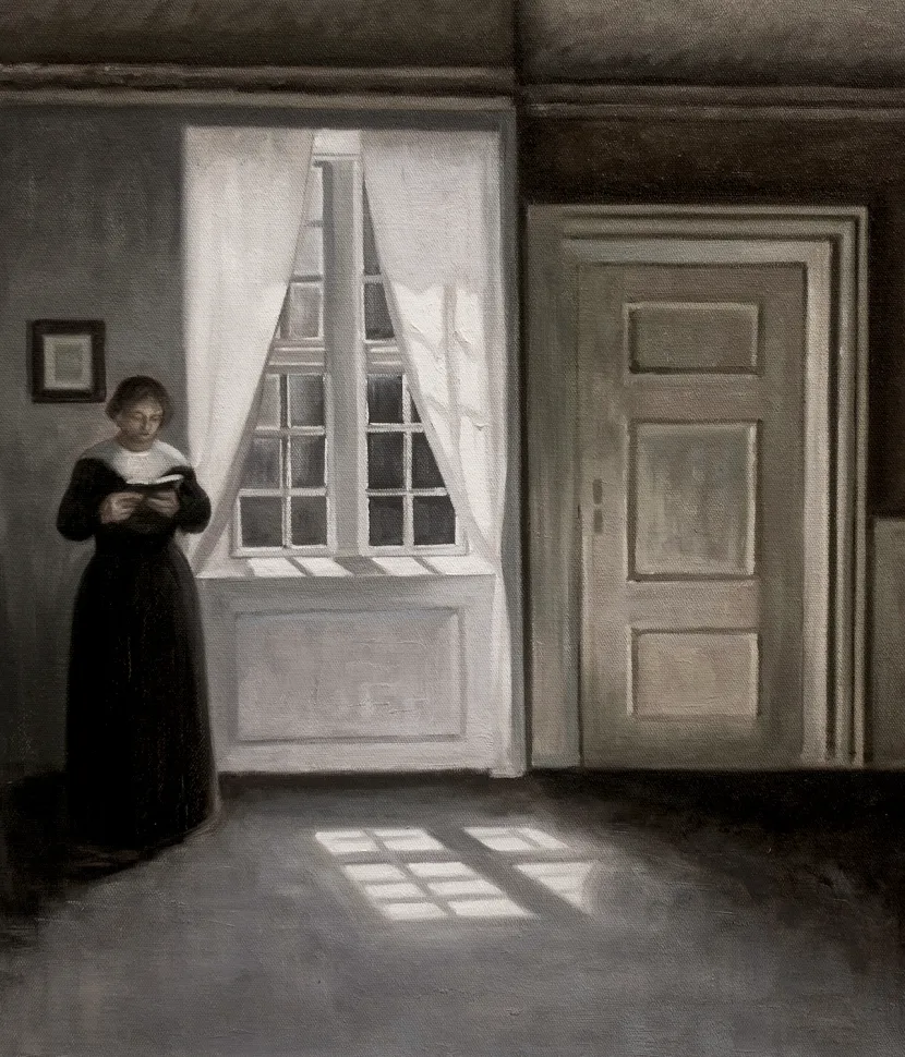 Hammershøi-Interiør_fra_strandgade_30_REPRODUKTION_Aplus